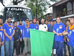 
      
      Uttarakhand CM Dhami flags off 'Sevadar' team from Dehradun
      
      
