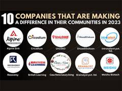 
      
      10 companies that are making a difference in their communities
      
      
