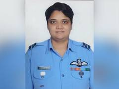 
      
      IAF's first woman gallantry awardee Deepika Misra receives medal
      
      