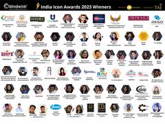 
      
      Winners of India Icon Awards 2023 announced by Blindwink
      
      