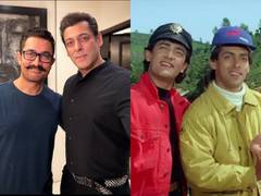 
      
      Salman, Aamir pose for a selfie as they welcome Eid together
      
      