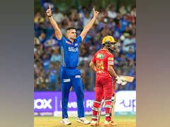
      
      Arjun Tendulkar bowls second most expensive over by MI bowler
      
      