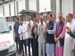 
      
      Uttrakhand CM flags off vehicles equipped with medical facilities
      
      