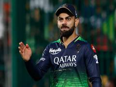 
      
      Virat Kohli completes 100 catches in IPL career
      
      