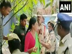 
      
      Telangana: YS Sharmila manhandles police personnel, detained
      
      