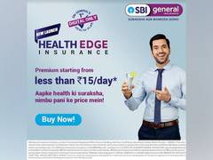 
      
      SBI General launches 'Health Edge Insurance'
      
      