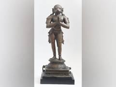 
      
      India retrieves idol of Lord Hanuman stolen in 14-15th century
      
      