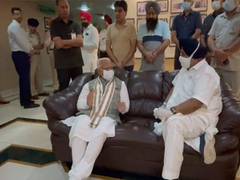 
      
      Punjab: Haryana CM Khattar catches up with Captain Amarinder...
      
      