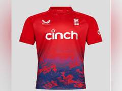 
      
      England cricket team reveals new T20I jersey
      
      