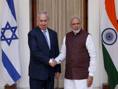 
      
      PM Modi congratulates Israel on anniversary of Independence 
      
      