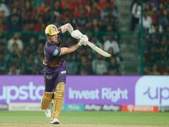 
      
      Jason Roy's blistering fifty powers KKR to 200/5 against RCB
      
      