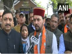 
      
      Congress should apologise to nation: Anurag Thakur
      
      