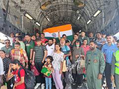 
      
      'Operation Kaveri': 246 Indians from Sudan land in Mumbai
      
      