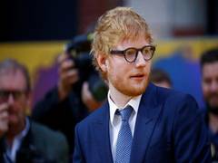 
      
      Ed Sheeran sings 