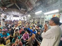 
      
      362 Indian evacuees from Jeddah leave for Bengaluru 
      
      