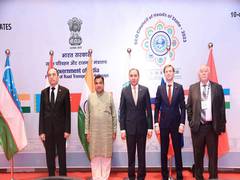 
      
      Nitin Gadkari chairs SCO transport ministers' meeting
      
      