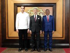 
      
      EAM Jaishankar arrives in Santo Domingo, Dominican Republic
      
      