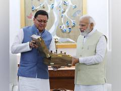 
      
      Uttarakhand CM calls on PM Modi in Delhi
      
      