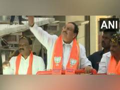 
      
      Karnataka Assembly polls: JP Nadda holds roadshow in Bengaluru 
      
      
