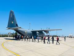 
      
      Operation Kaveri: 18th batch of Indians evacuated from Sudan
      
      