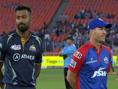 
      
      Delhi Capitals win toss, opt to bat against Gujarat Titans 
      
      