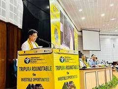 
      
      Tripura: MoUs worth Rs 312.38 crore signed for investments 
      
      