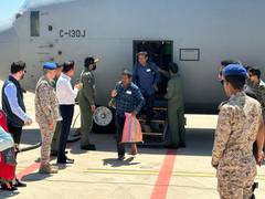 
      
      Operation Kaveri: IAF aircraft flies 137 Indians to Jeddah
      
      