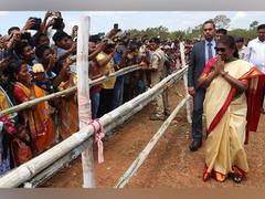 
      
      Odisha: President Murmu receives warm welcome in Rairangpur
      
      