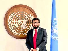 
      
      India wins Global Praise at United Nations: Nachiket Joshi
      
      