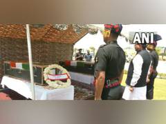 
      
      Uttarakhand CM pays tribute to slain jawan in Rajouri encounter
      
      