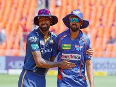 
      
      IPL 2023: LSG win toss, opt to field against GT
      
      