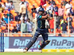 
      
      IPL 2023: Wriddhiman Saha registers fastest fifty for GT 
      
      