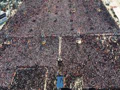 
      
      Erdogan claims 1.7M people attended his mass rally in Istanbul
      
      