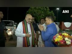 
      
      West Bengal: Amit Shah arrives in Kolkata for day-long visit
      
      