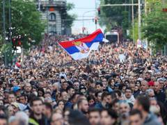 
      
      Serbians rally against violence, demands security
      
      