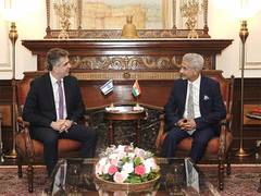 
      
      Jaishankar holds talks with Israel foreign minister Eli Cohen
      
      