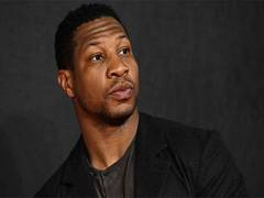 
      
      Jonathan Majors appears virtually in assault hearing case
      
      