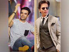 
      
      'SOTY 2' director Punit Malhotra poses with Shah Rukh Khan
      
      