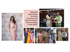 
      
      Shreya Poonja's homecoming, a gala affair!
      
      