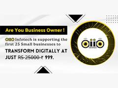 
      
      OiiO Infotech is supporting the first 25 Small businesses
      
      