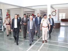 
      
      J-K: Union Home Secretary visits Police Headquarters in Srinagar
      
      
