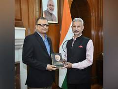 
      
      EAM Jaishankar receives 'Collective Spirit, Concrete Action' book
      
      