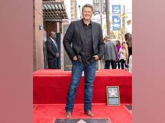 
      
      Blake Shelton honoured with Hollywood Walk of Fame star 
      
      