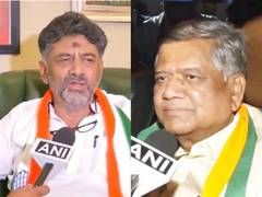 
      
      Karnataka polls: Shivakumar leads, Shettar trails in early trends
      
      