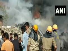 
      
      Massive fire breaks out at chemical factory in UP's Bareilly
      
      