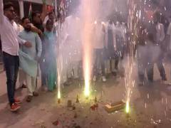 
      
      Congress celebrates party's win in K'taka polls
      
      