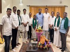 
      
      Karnataka: MLA Lata Mallikarjun extends support to Congress
      
      