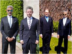 
      
      Jaishankar meets Sweden's Defence, Foreign Ministers
      
      
