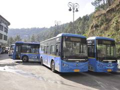 
      
      HRTC drivers warn of stopping 2,500 bus services from tonight
      
      
