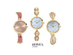 
      
      Nebula by Titan's Ashvi presents 18K solid gold watches
      
      